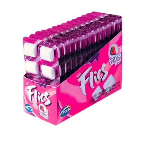 Chicle FLICS Sabor Fruta x 14u.